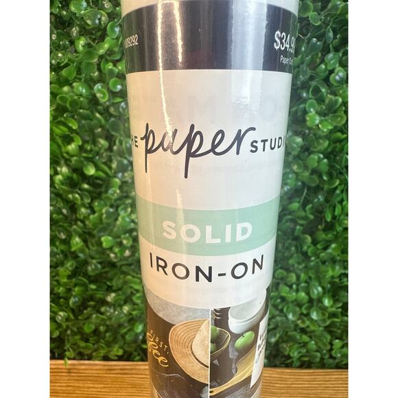 New White The Paper Store Iron On Transfer Great For Gift Making Crafts 12 X 72 - Picture 5 of 5